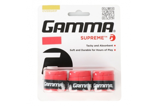 Намотка для теннисной ракетки Gamma Supreme Red