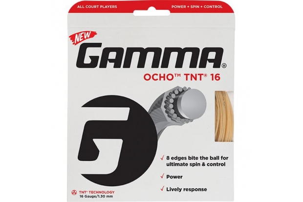 Теннисные струны Gamma Ocho TNT