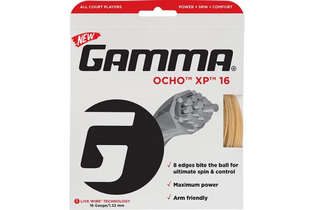 Теннисные струны Gamma Ocho XP