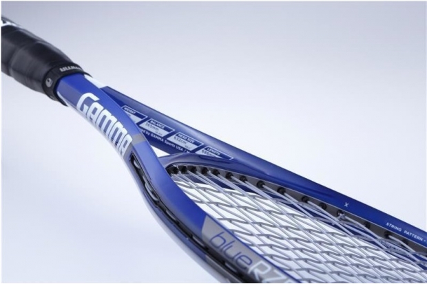 Теннисная ракетка Gamma RZR 98 в синем дизайне